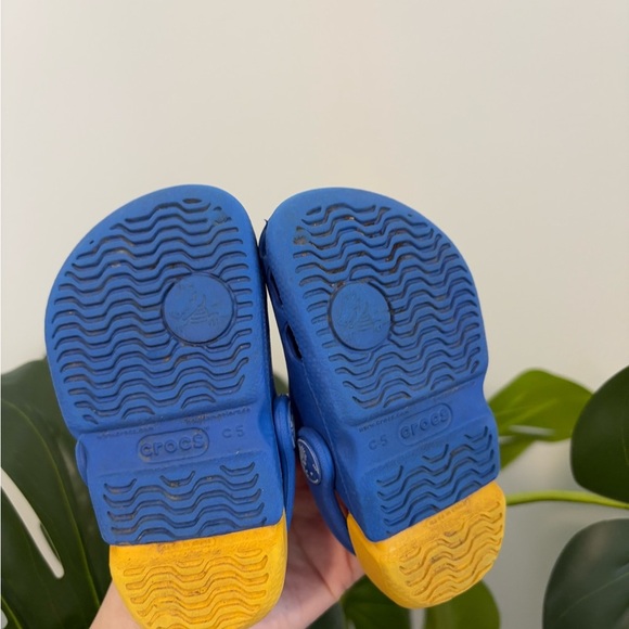 Crocs Blue Unisex Girls Kids Boys Clogs Classic Crocs‎ Size 5 - Picture 9 of 12
